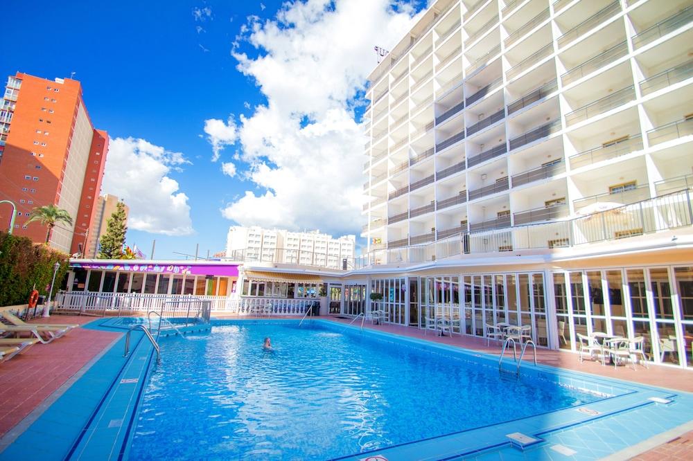 Hotel Servigroup Nereo Бенидорм Экстерьер фото